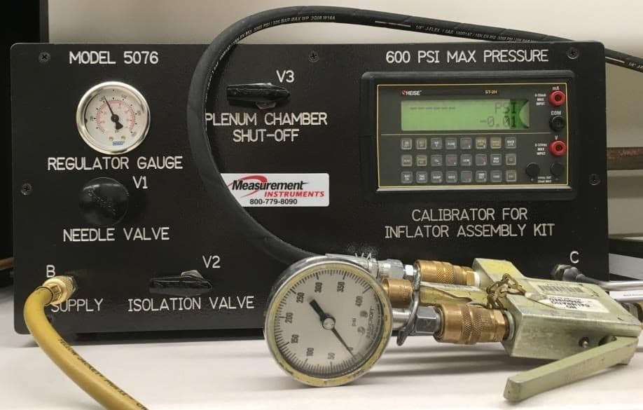 Model 5076 Calibrator for Aircraft Tire Inflator Assembly Kits